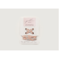 Shoelaces - Liberty print Capel Peach Extra Large