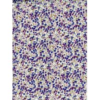 Shoelaces. Liberty print Wiltshire Bud D (Purple) Extra Large