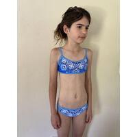 Marina Blue Tank Bikini Girl Set Size 14Y