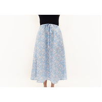Maxi Skirt - Liberty print Betsy R (Crystal Blue) Large