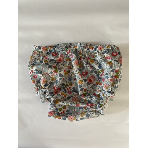 Betsy Frill Baby Bloomers - Made with Liberty print BETSY P (Grey)