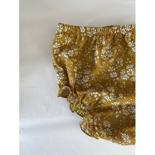 Betsy Baby Bloomers - Made with Liberty print Capel G (Mustard)