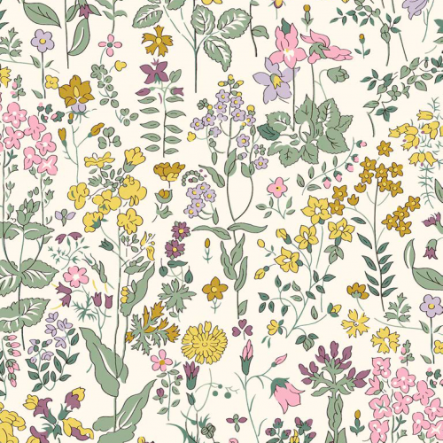 Scrunchie - Liberty print Field Flowers Organic