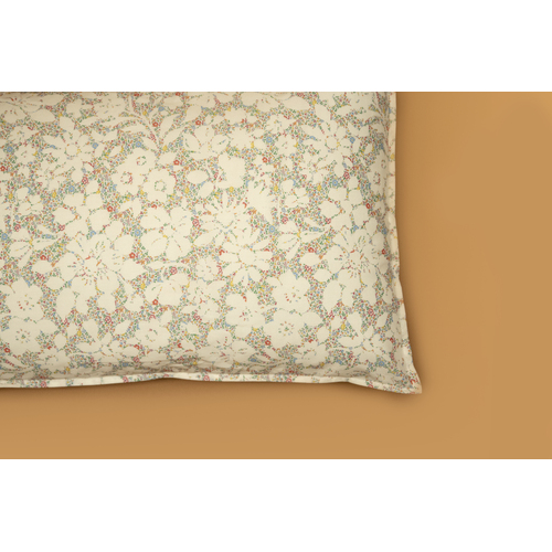 Luxe Pillowcase. Liberty print Bella's Silhouette A (Pastel) Standard Size