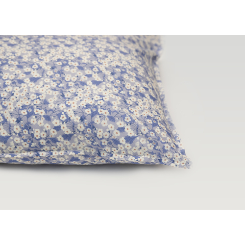 Organic Luxe Pillowcase. Liberty print Mitsi B (Mauve) Standard Size