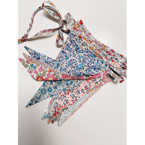 Liberty Bunting - Made with Liberty Fabric double sided