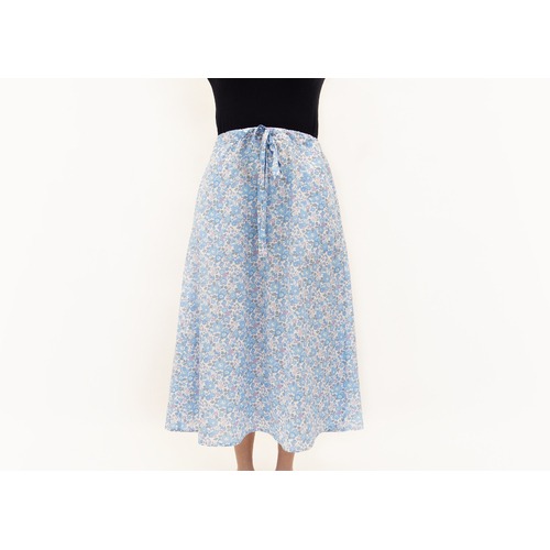 Maxi Skirt - Liberty print Betsy R (Crystal Blue)